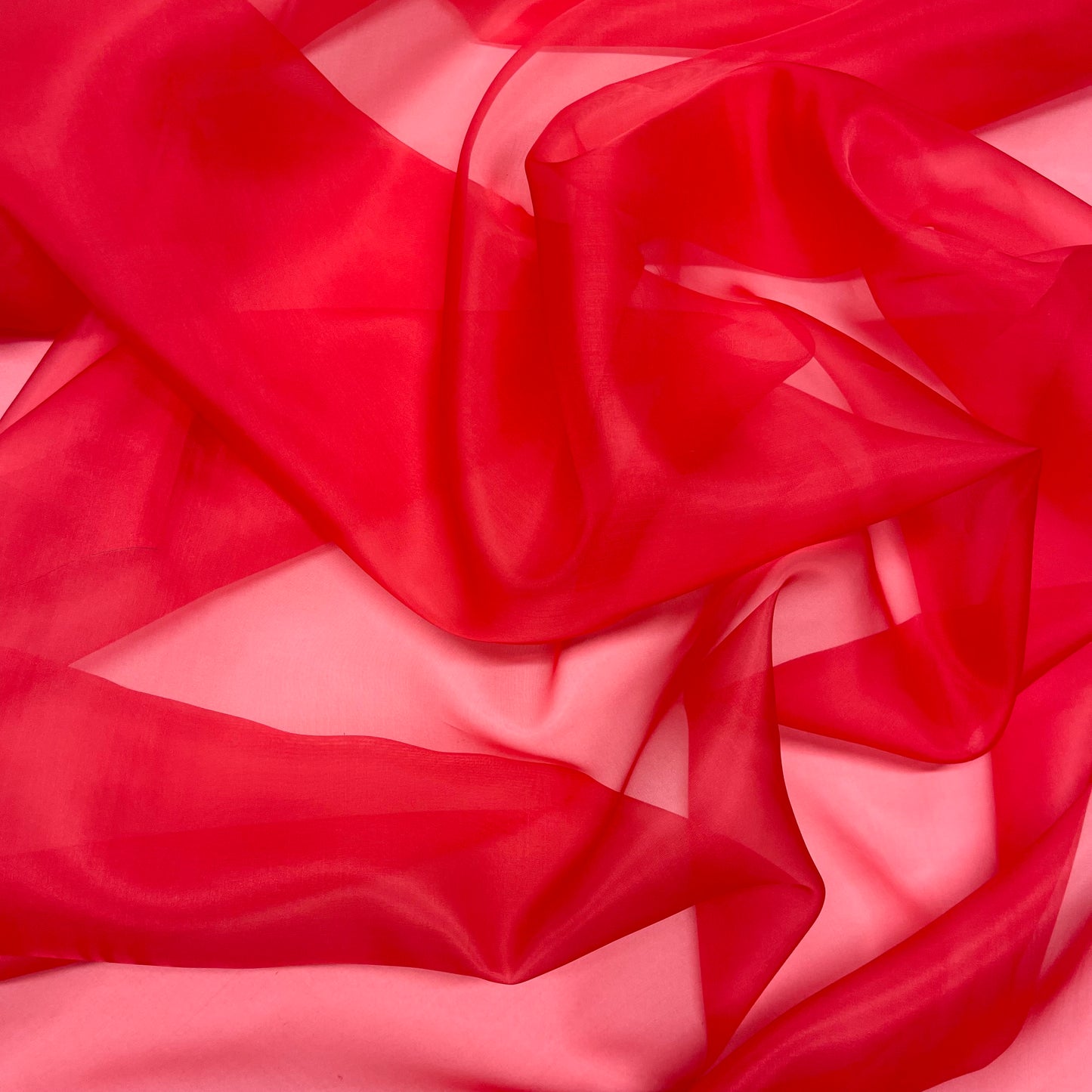 Silk Organza – Red