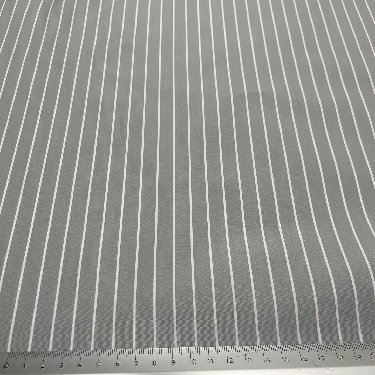 Cotone Popeline Riga Grigio