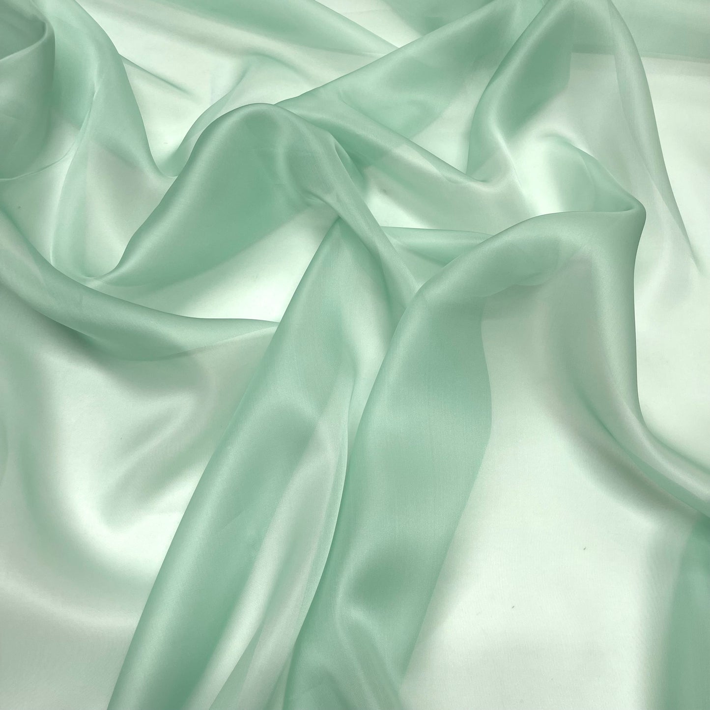 Organza di Seta – Verde Acqua