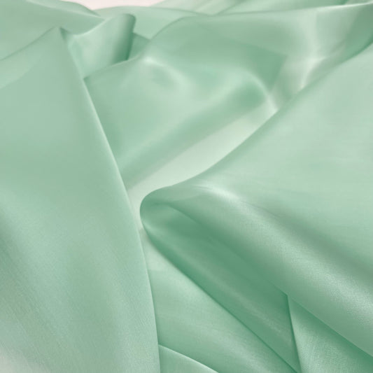Organza di Seta – Verde Acqua