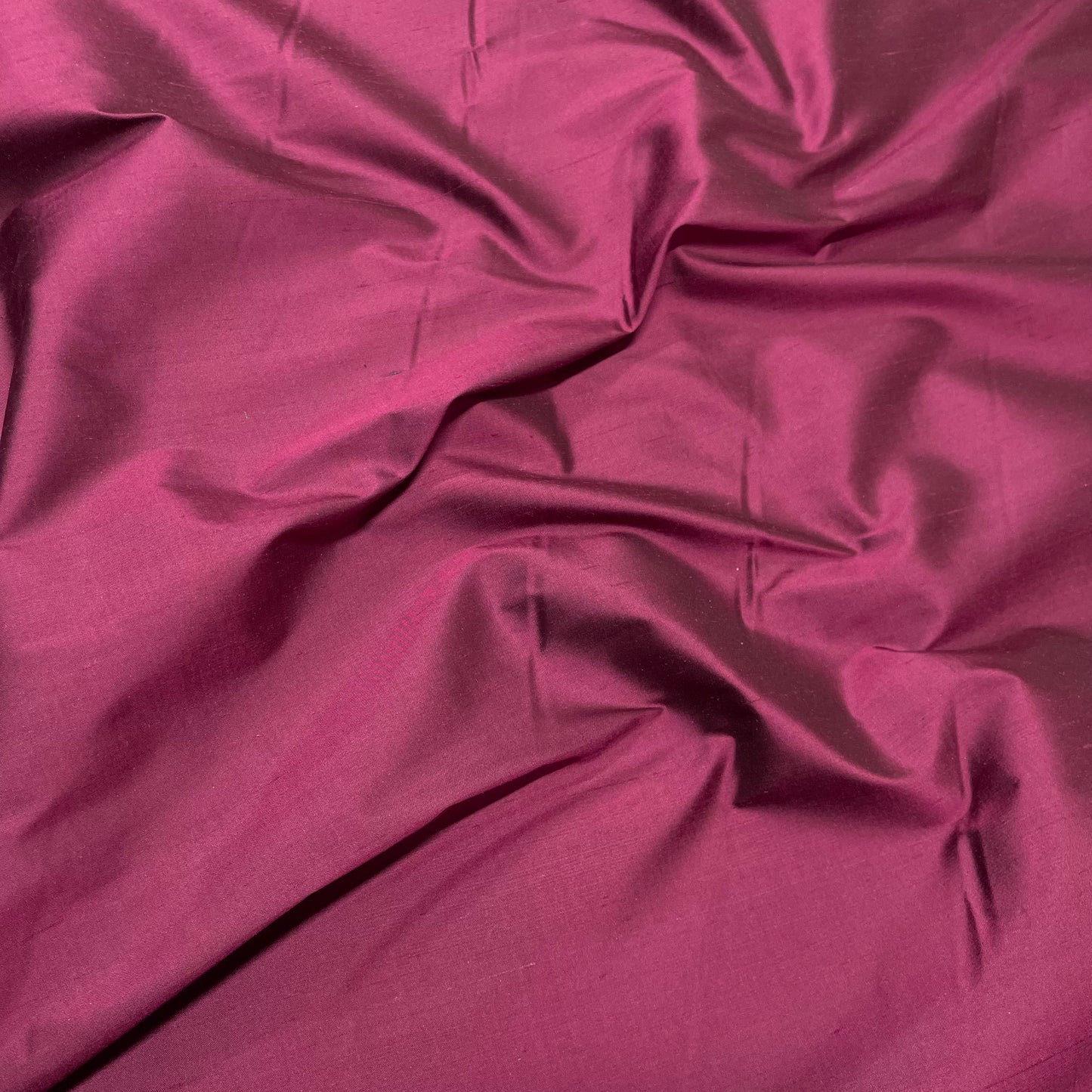Solid color Shantung silk