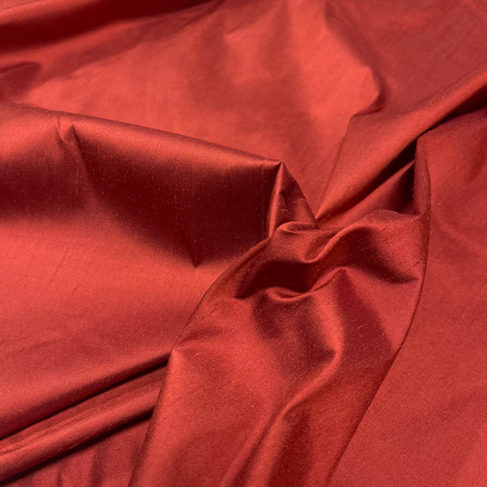 Solid color Shantung silk