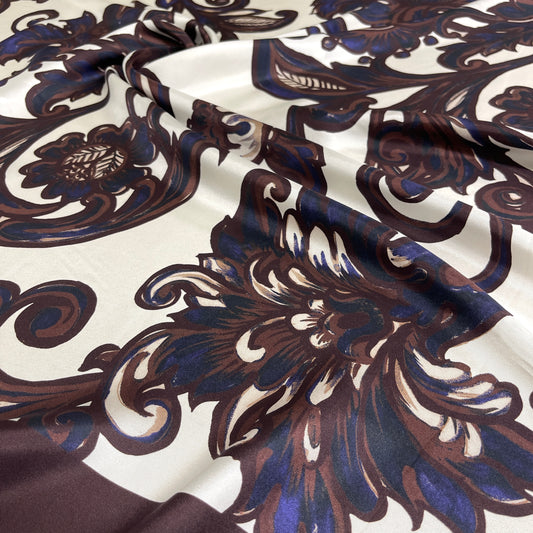 Twill di Seta -  Barocca con Bordo 27 cm