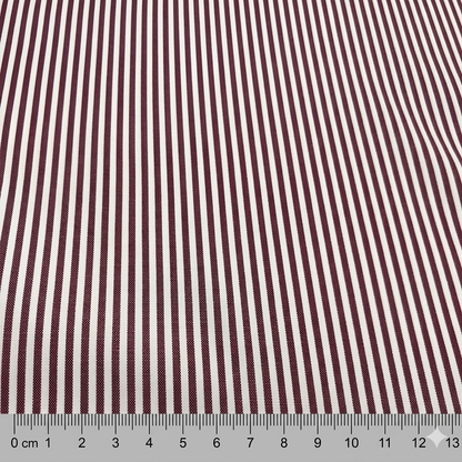 Cotone a Righe  Bordò 0.3
