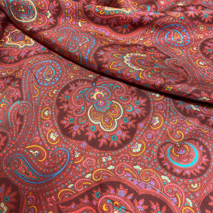 Twill di Seta Fantasia Cachemire – 1,90 × 1,40 m