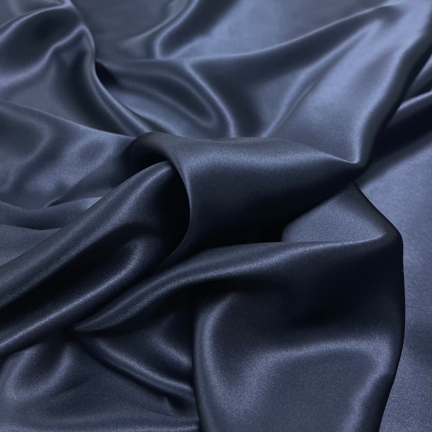 Raso di Seta Blu Scuro