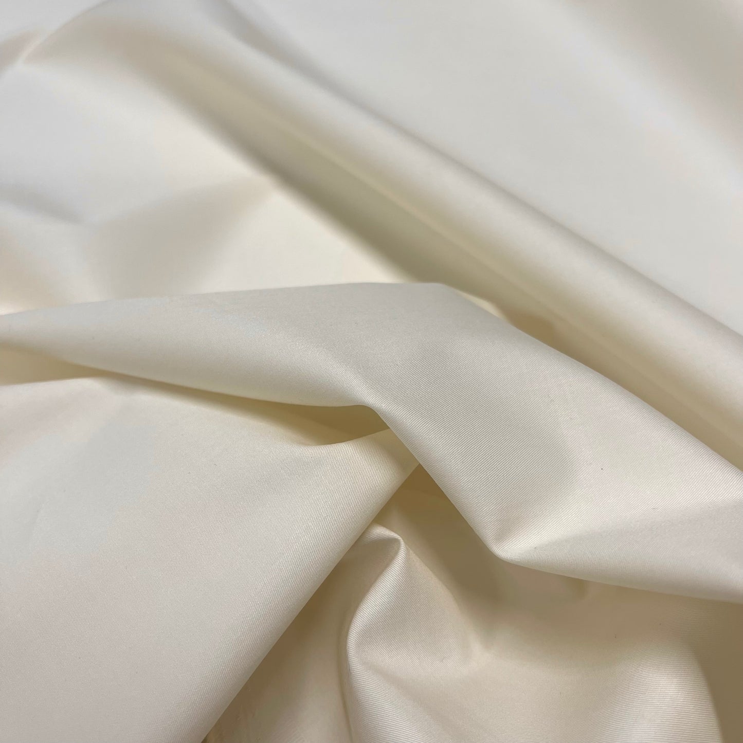 Cotone Popeline Premium - Avorio Elasticizzato