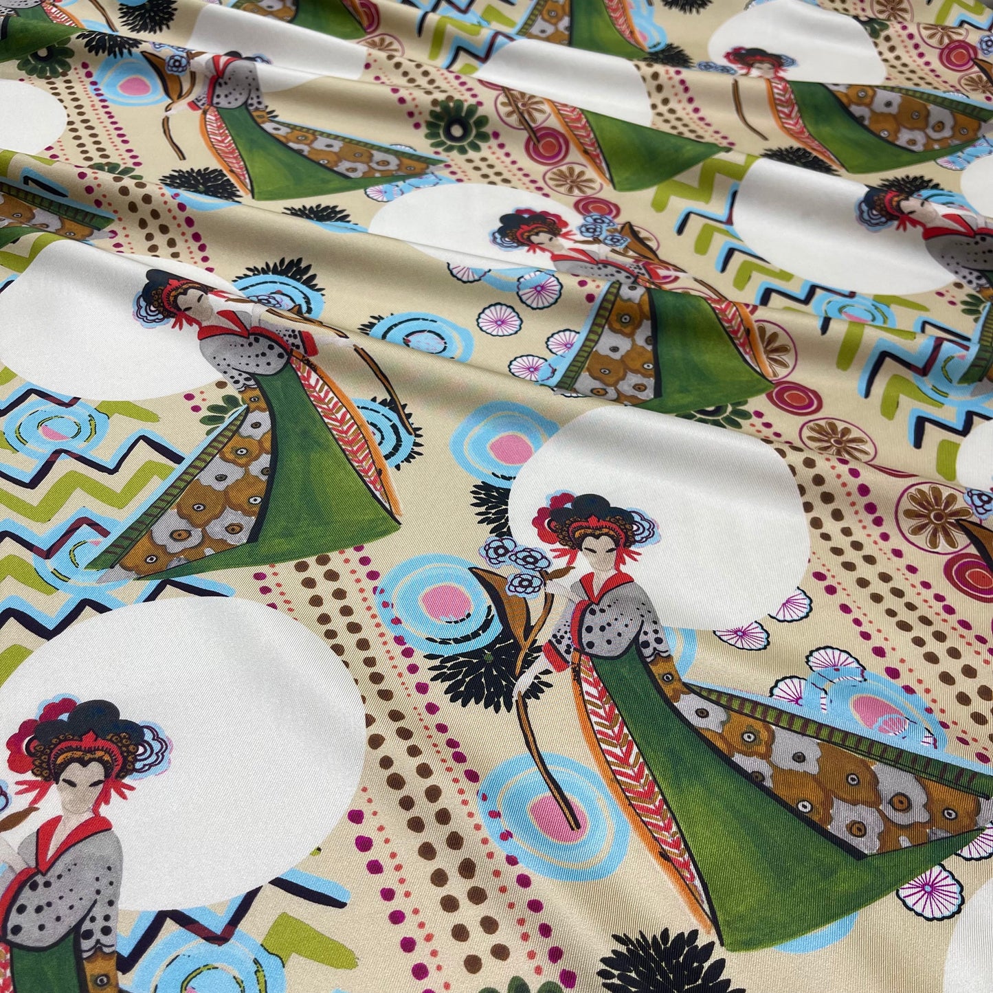 Silk Twill Geisha