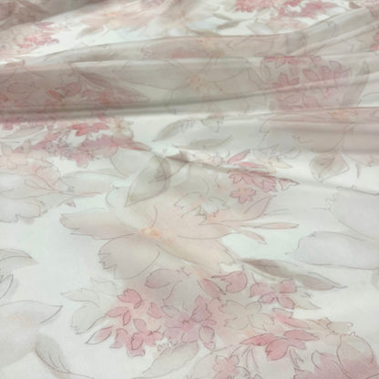 Silk Organza - Delicate Floral