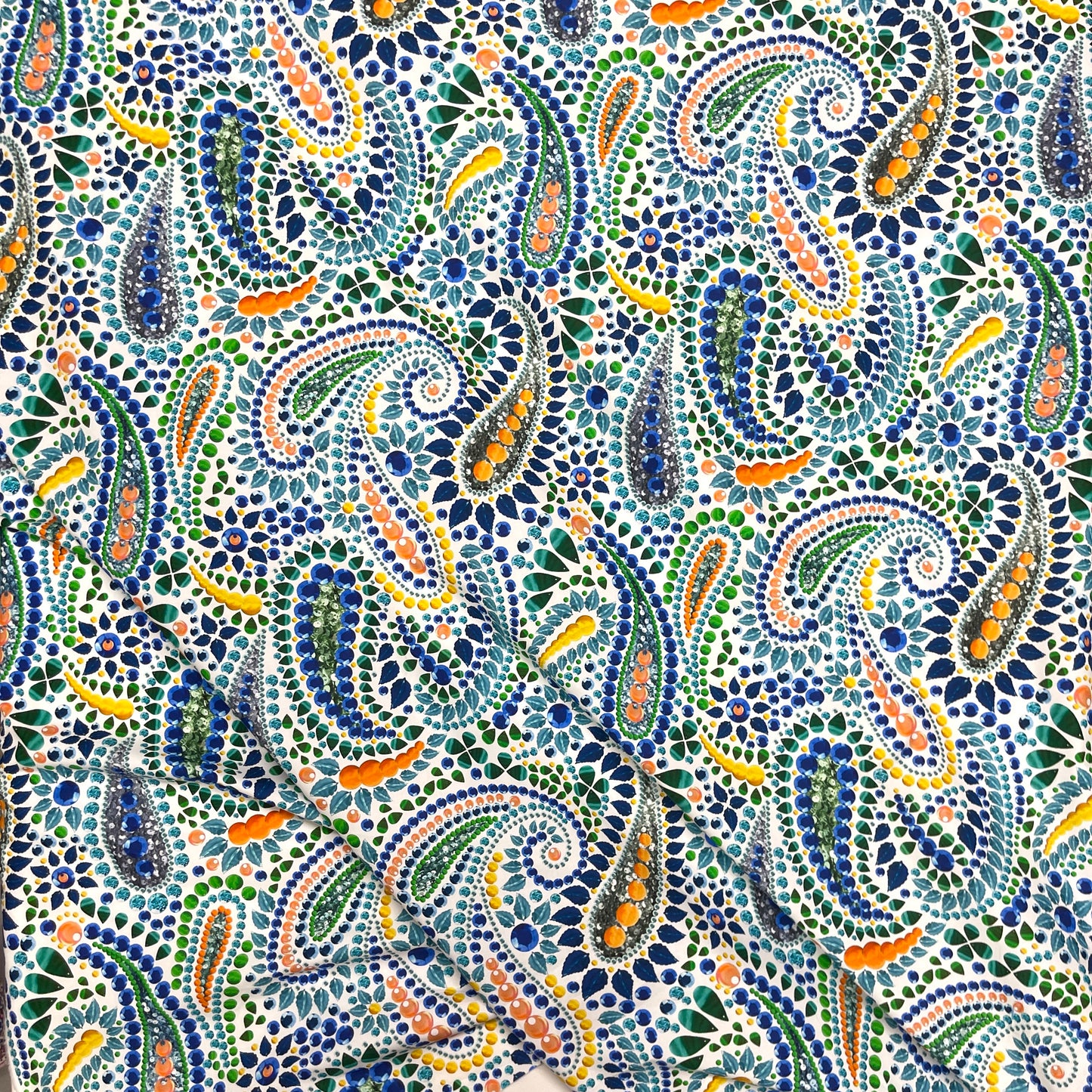 Cotone - Paisley Gioiello Mediterraneo