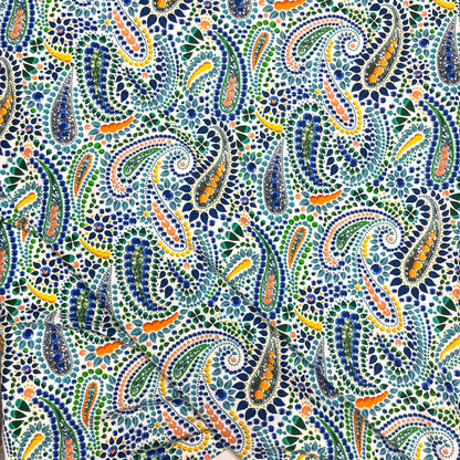 Cotone - Paisley Gioiello Mediterraneo