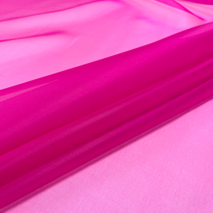 Organza di Seta – Rosa Fucsia