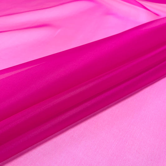 Organza di Seta – Rosa Fucsia
