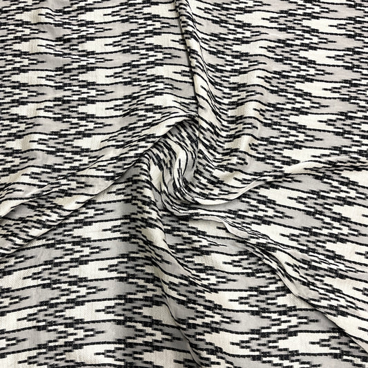 Fil Coupé Jacquard Floreale Lurex Acquamarina