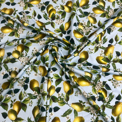 Cotone Fantasia Limoni Mediterranei