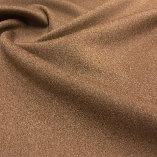 Virgin Wool and Cashmere – Double Brown Cloth