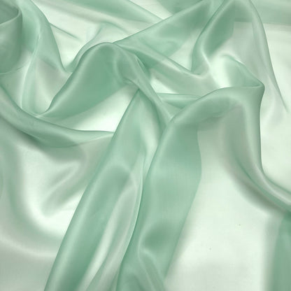 Organza di Seta – Verde Acqua