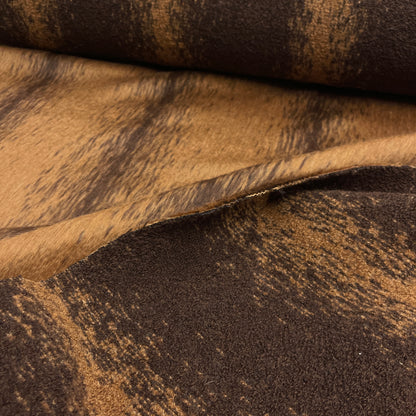 Baby Llama and Heavy Virgin Wool – Long Brown Hair