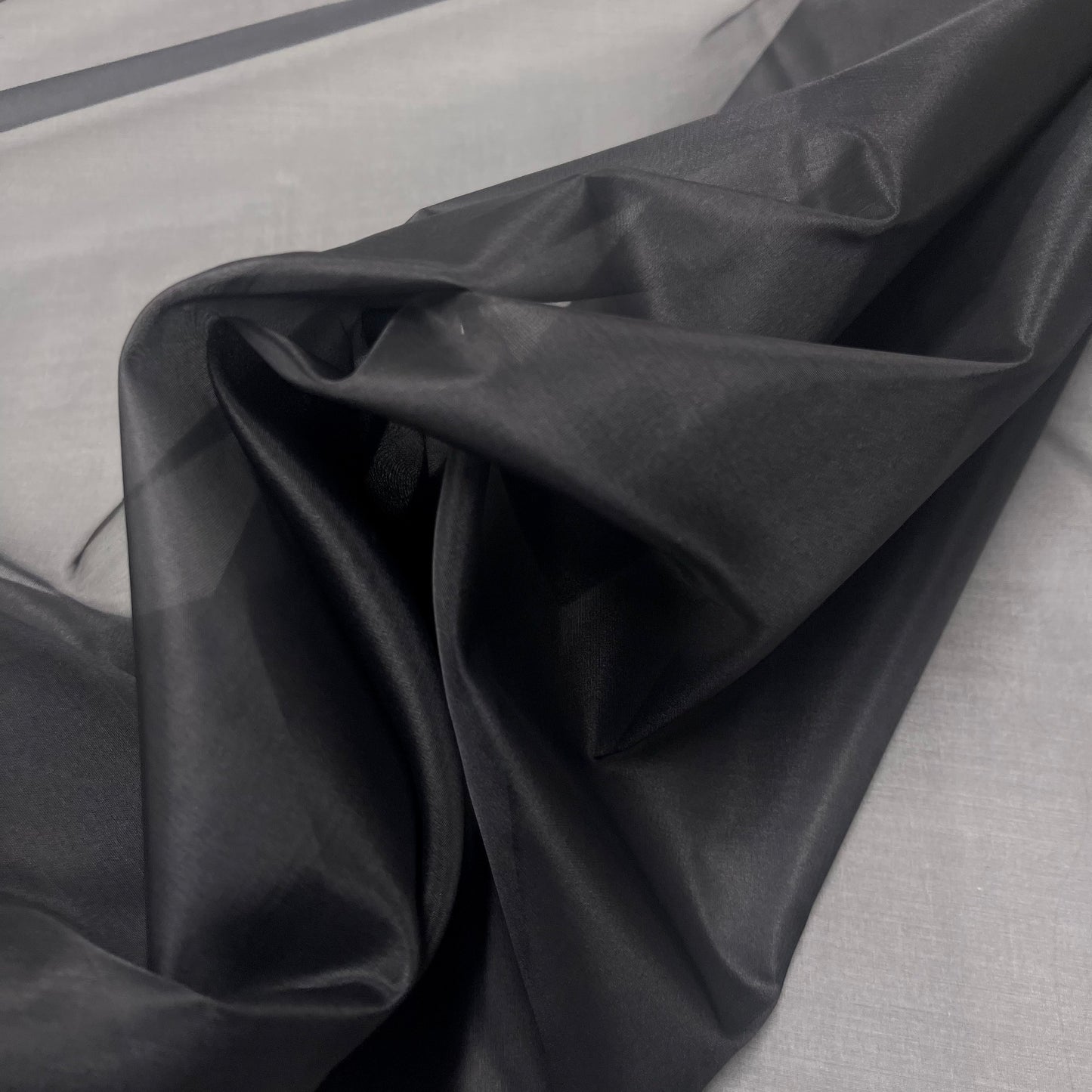 Organza di Seta – Nero