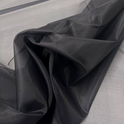 Organza di Seta – Nero