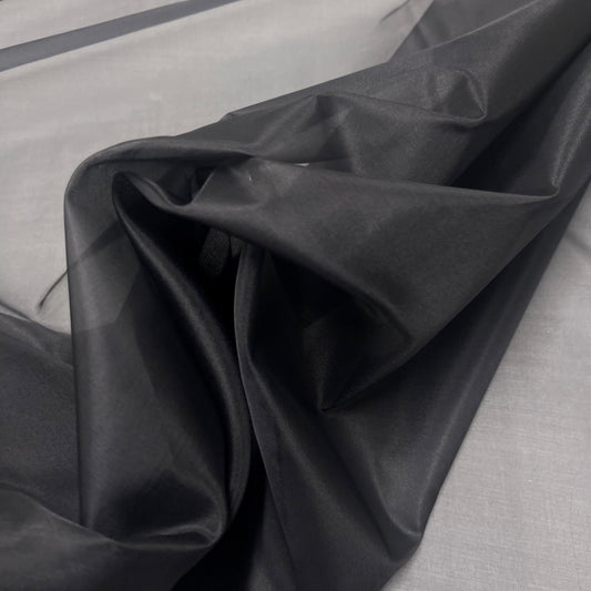 Organza di Seta – Nero