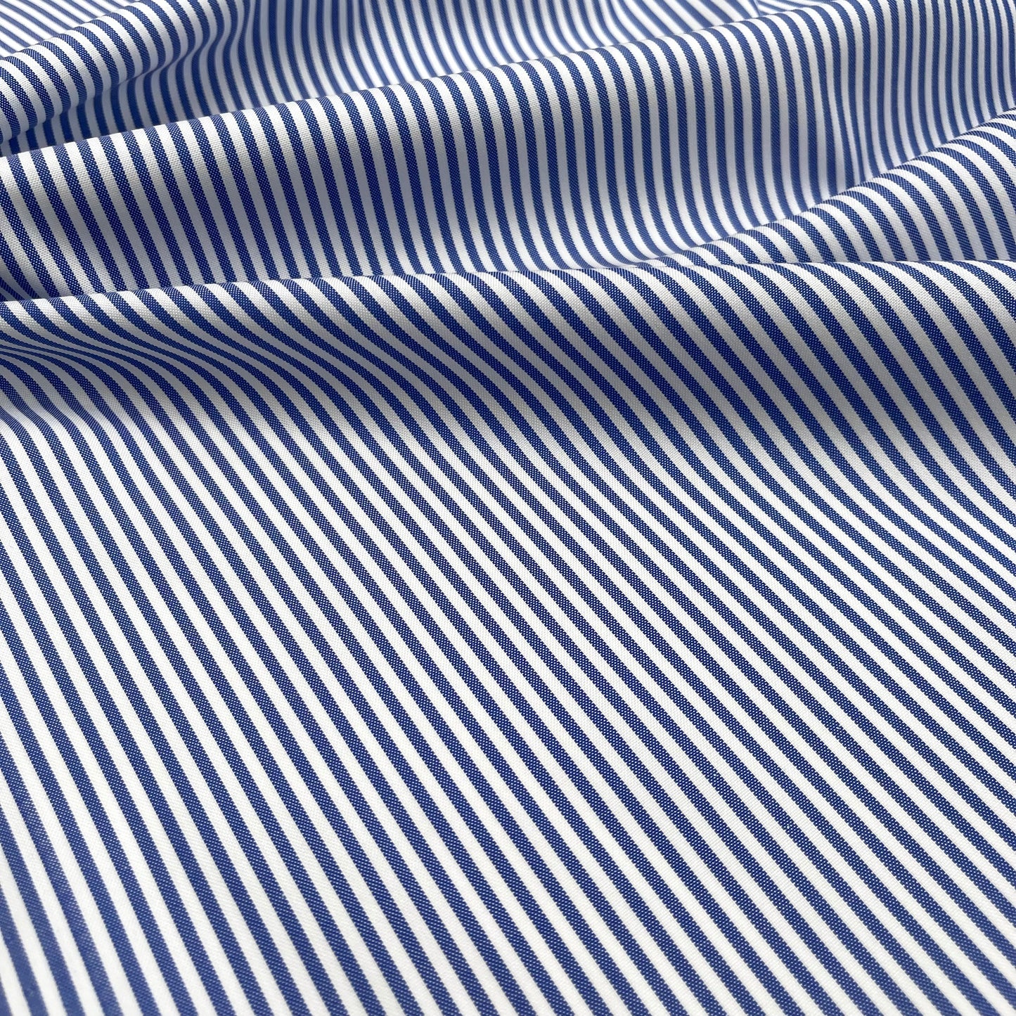 Cotone a Righe Blu 0.3
