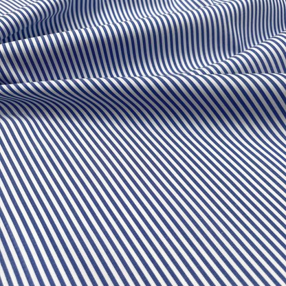 Cotone a Righe Blu 0.3