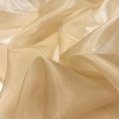 Organza di Seta – Beige Medio