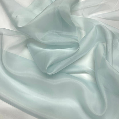 Organza di Seta –  Azzurro Chiaro