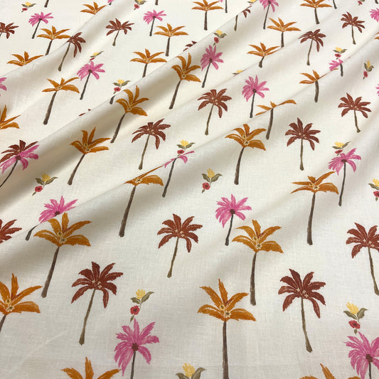 Lino e Cotone - Palme Tropical Chic