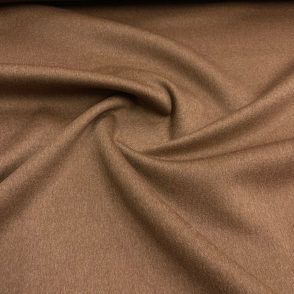 Virgin Wool and Cashmere – Double Brown Cloth