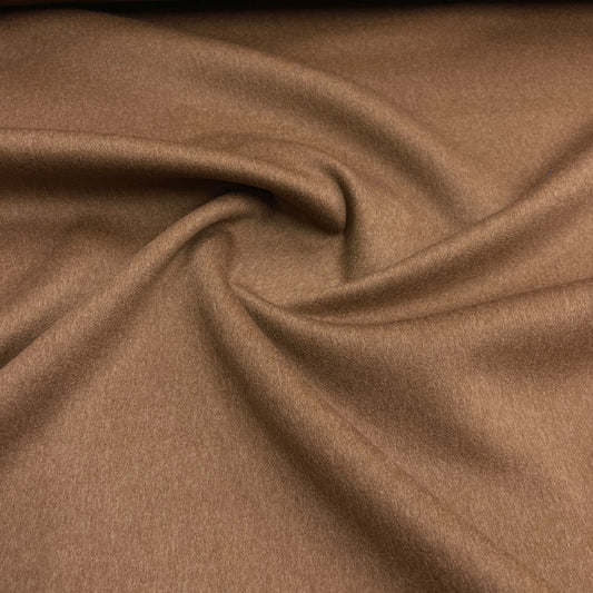 Virgin Wool and Cashmere – Double Brown Cloth