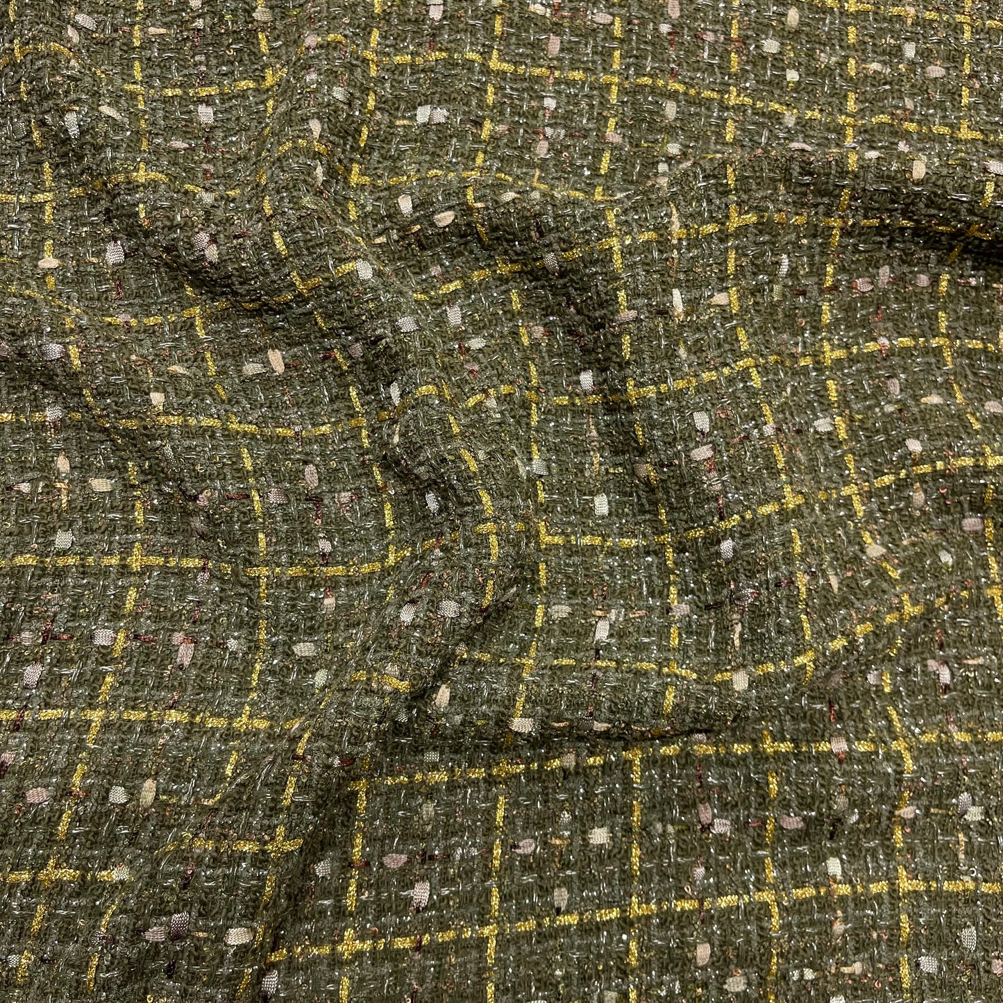 Tweed Bouclè  Verde  L.S.