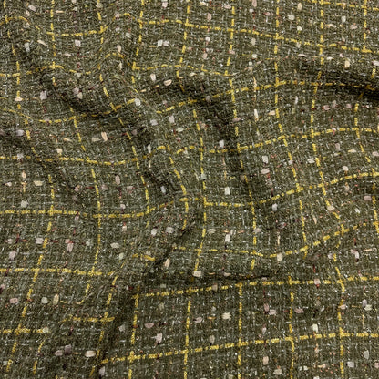 Tweed Bouclè  Verde  L.S.