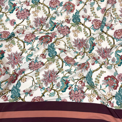 Viscosa Crepe Floreale Orientale