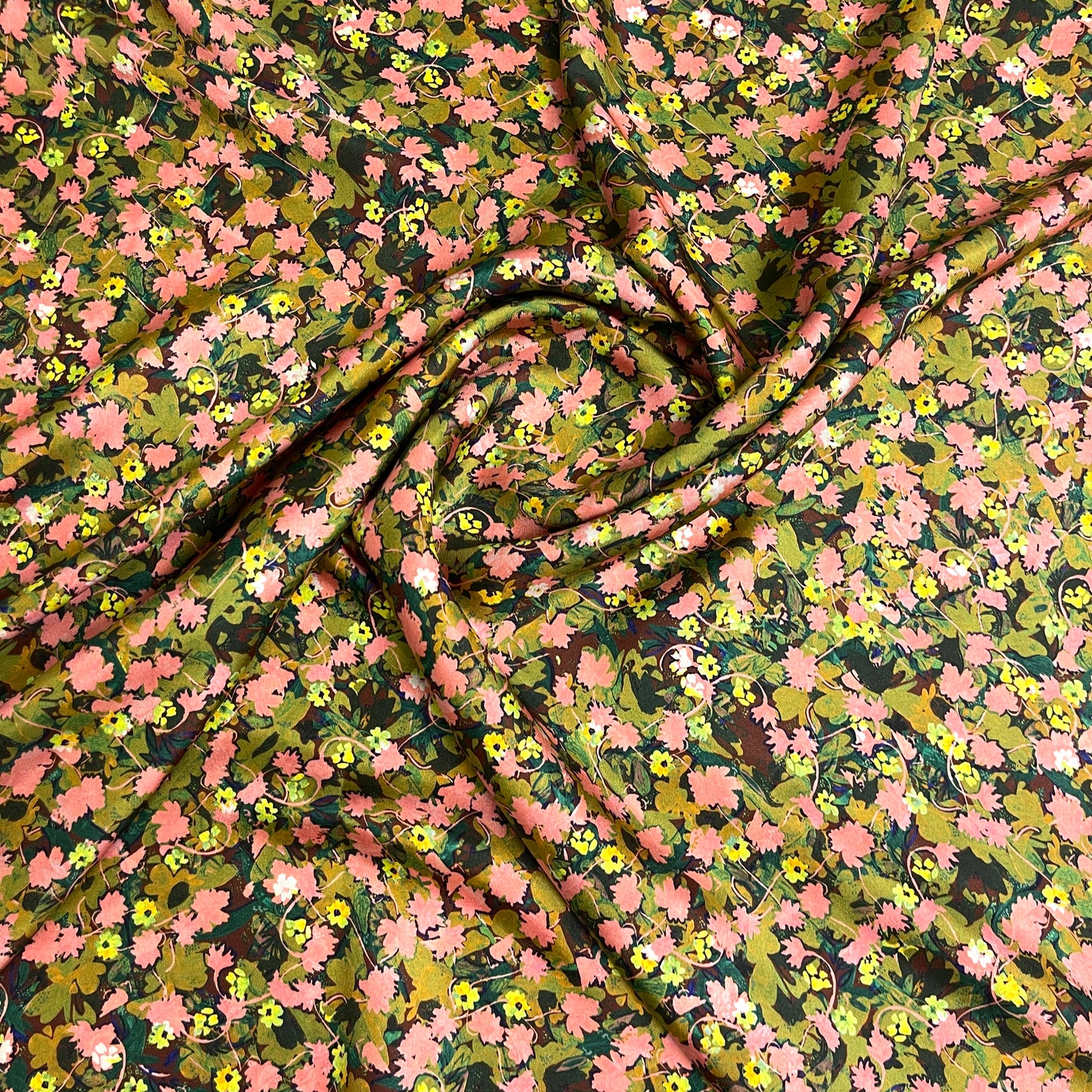 Twill di Seta Micro Floreale | 2,40 × 1,40 m