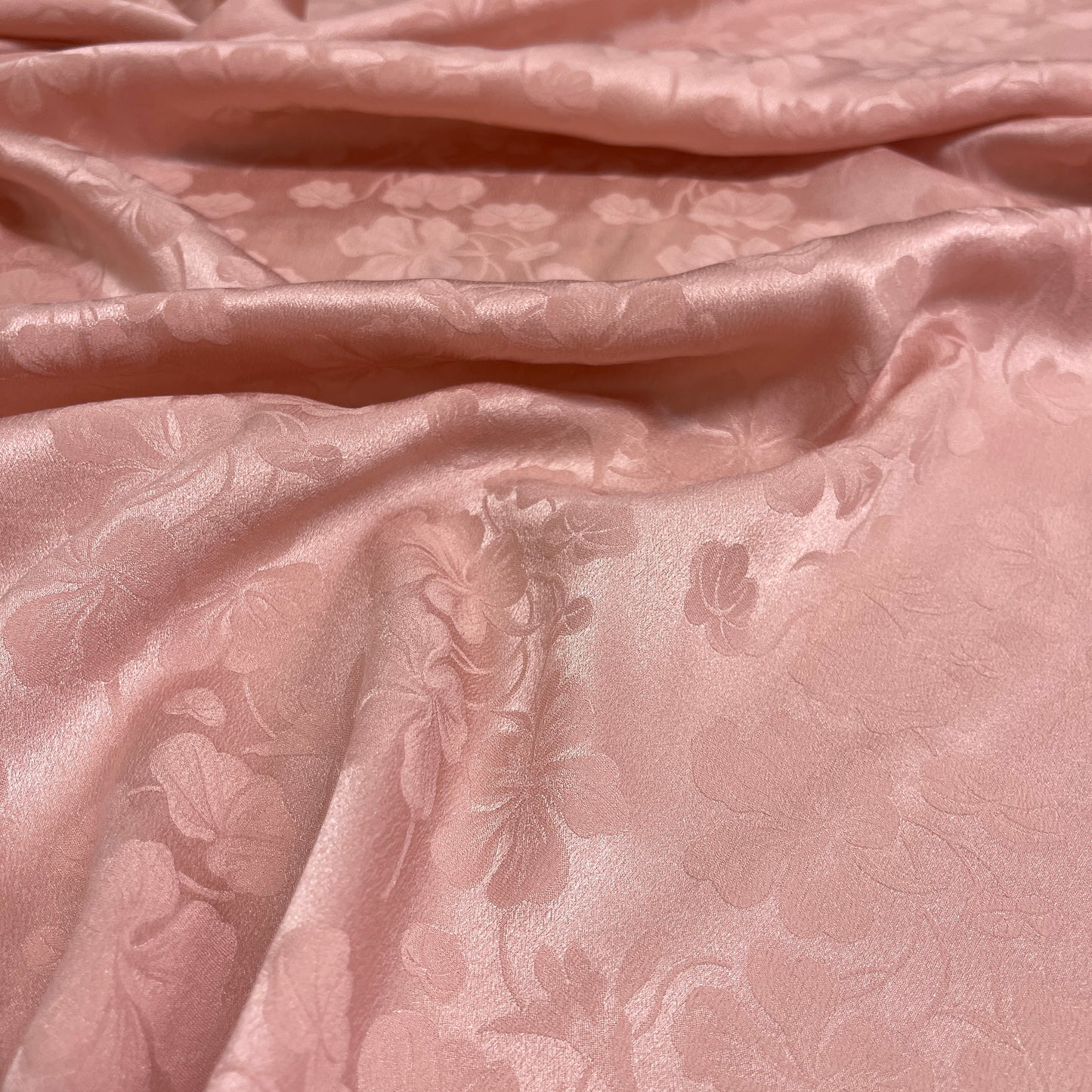 Seta Jacquard Floreale Rosa – 2,00 × 1,40 m