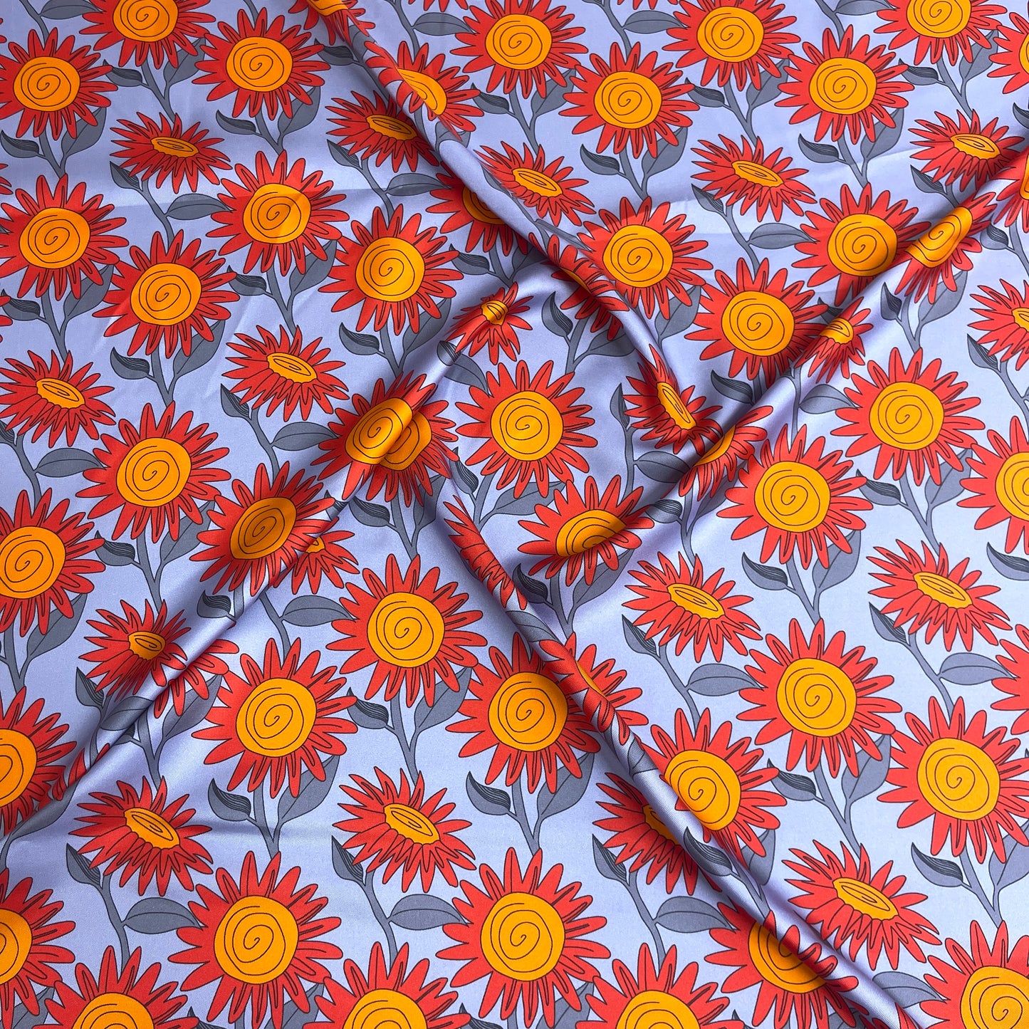 Sunflower Silk Twill – | 2.20 × 1.40 m