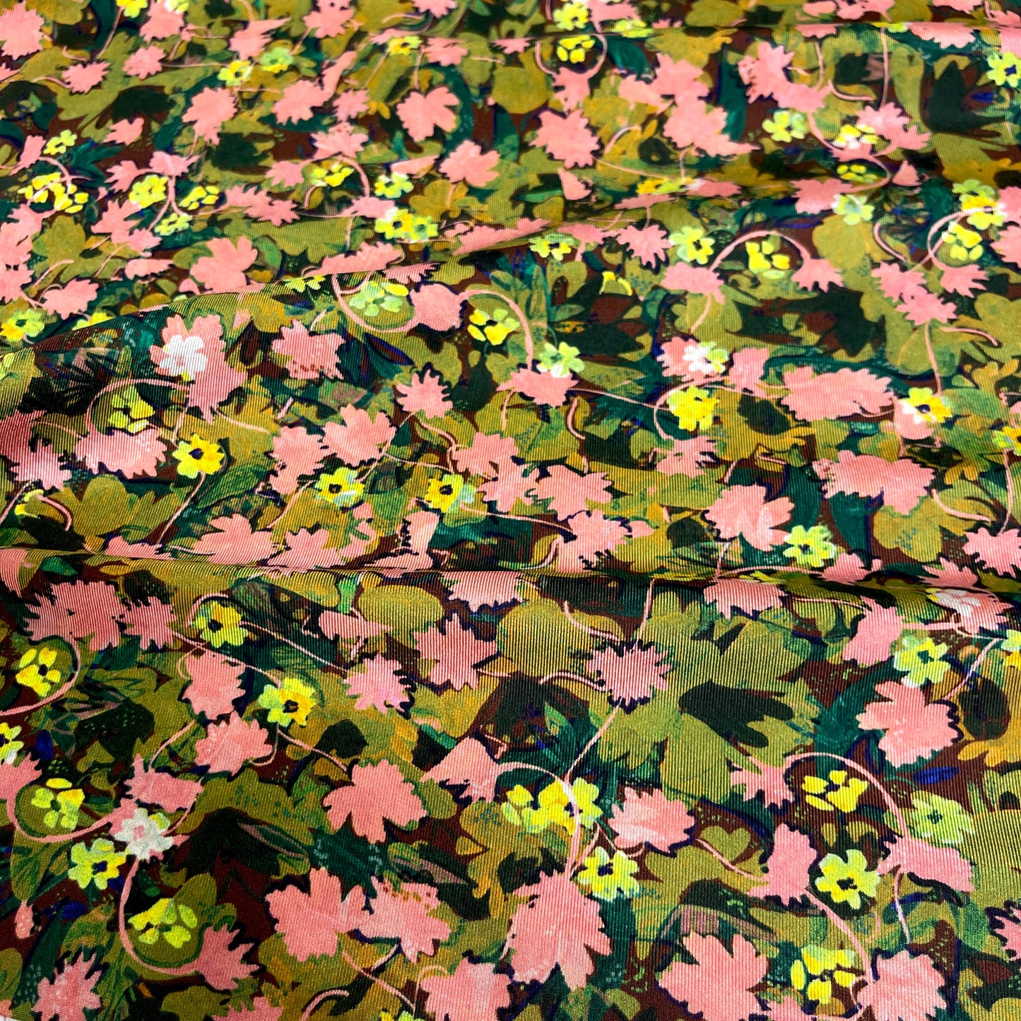 Twill di Seta Micro Floreale | 2,40 × 1,40 m