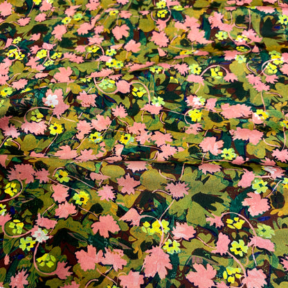 Twill di Seta Micro Floreale | 2,40 × 1,40 m