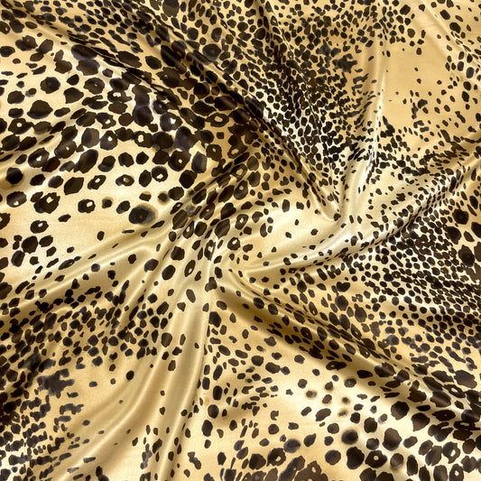 Raso di Seta - Leopard Luxury Beige Sabbia