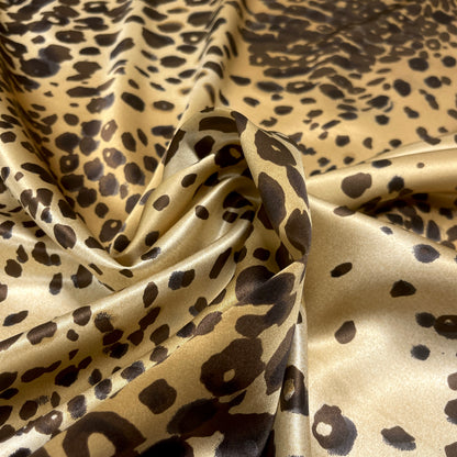 Raso di Seta - Leopard Luxury Beige Sabbia