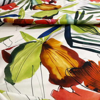 Cotone Fantasia - Tropicale Acquerello