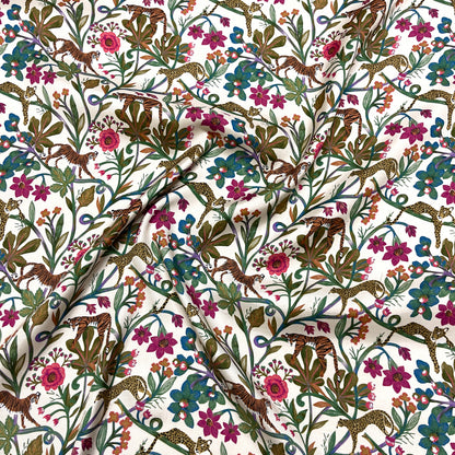 Viscose Cady - Blooming Jungle Twill