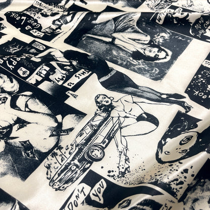 Raso di Seta - Pop Art Bianco & Nero