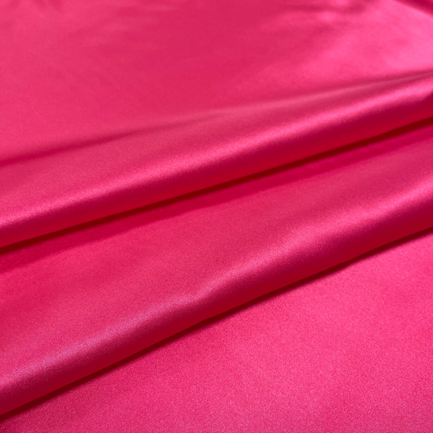 Raso di Seta Elasticizzato Fucsia