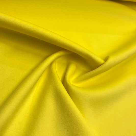 Double Cloth 100% Virgin Wool – Yellow