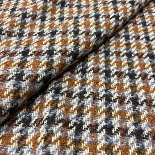 Lana & Suri Alpaca L.P. – Check Azzurro, Blu e Cammello