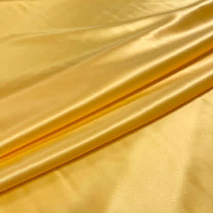 Raso di Seta Giallo Sole