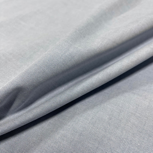 Cotone Oxford American Azzurro